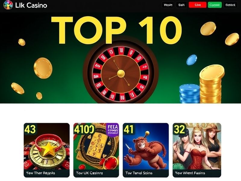 Explore the top 10 UK casinos for 2024 with expert reviews, game guides, and the latest industry insights. Find safe, licensed, and high-quality online gambling experiences tailored for UK players.